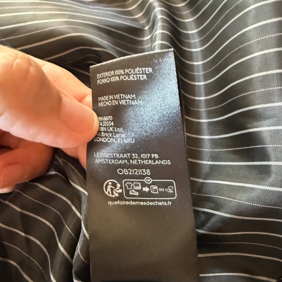 Free People Betty Padded Shoulder Double Breasted Blazer - Picture 8 of 9